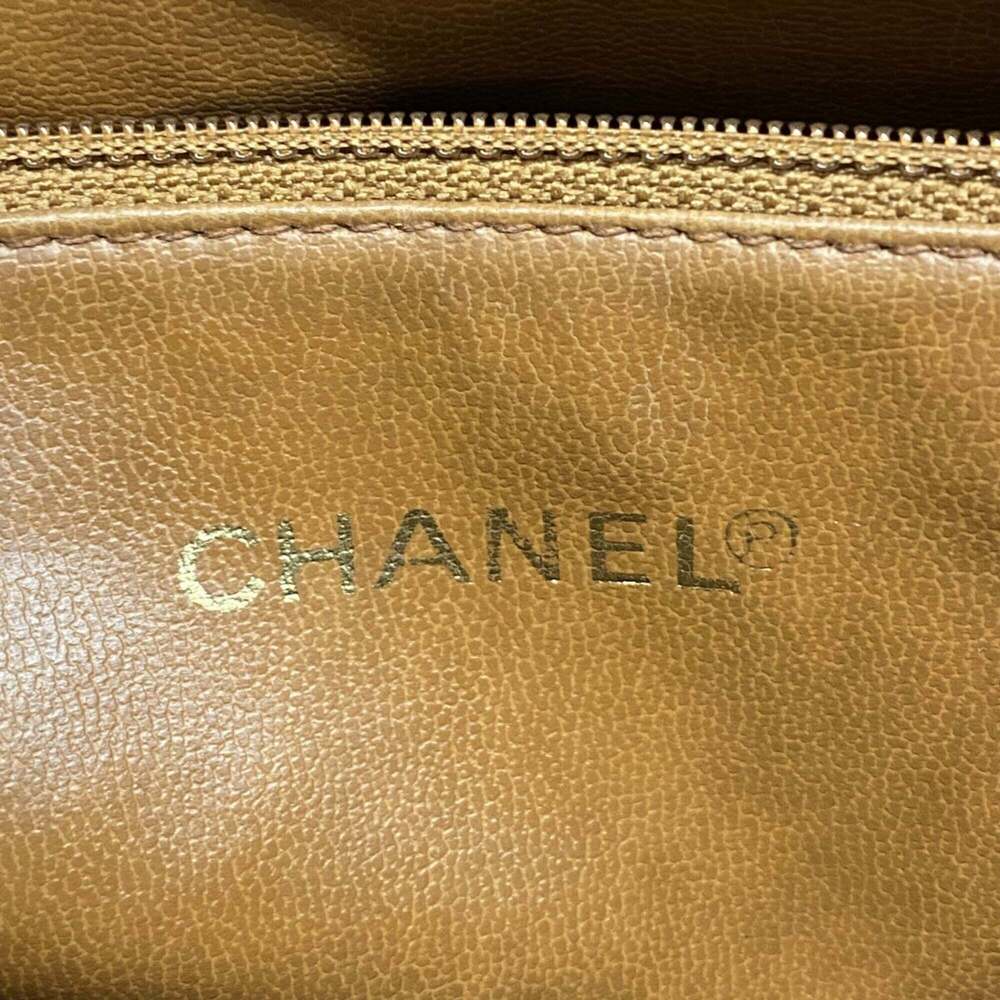 CHANEL Brown Caviar Leather Tote Bag - Picture 4 of 11